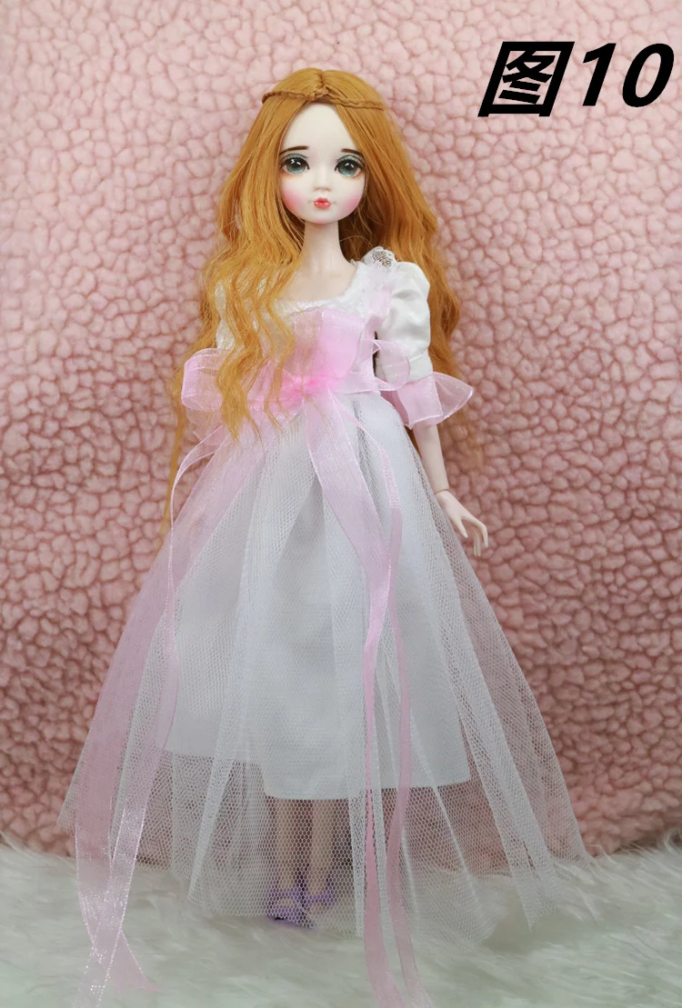 29 см 1/6 blyth кукла шарнир тела модные игрушки BJD подарок с платье обувь парик Макияж