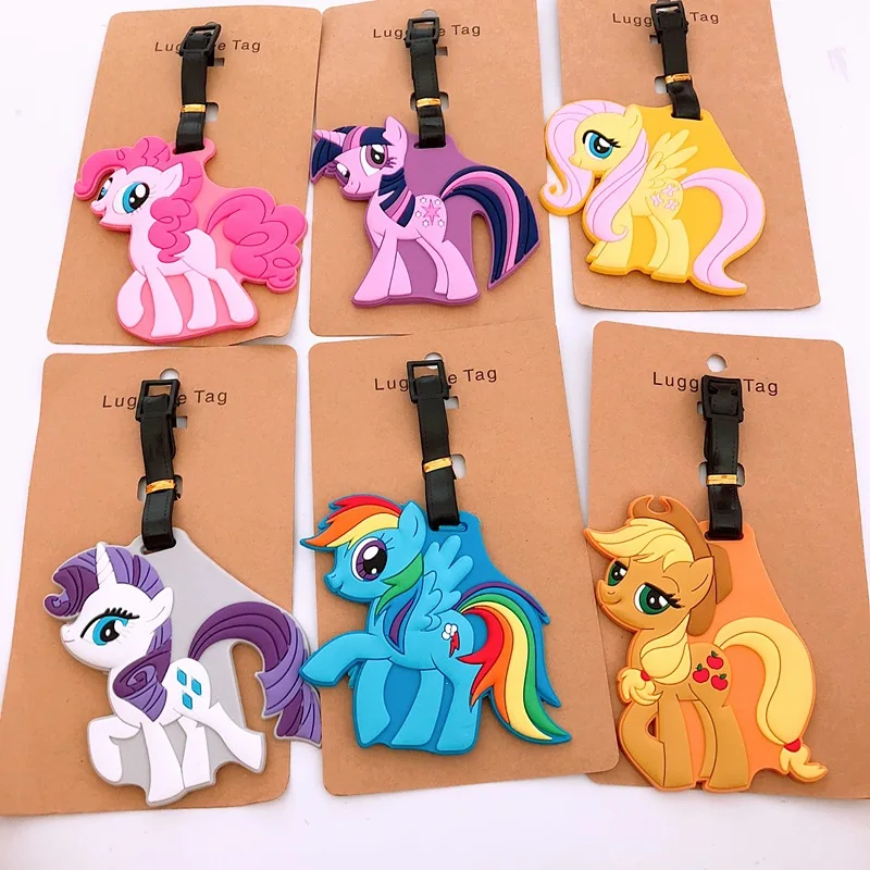 Cute Horse Luggage Tag Travel Accessories Portable Fashion Cartoon Tsum Id Address Baggage Labels Suitcase Boarding Tags huismerk kopen in de aanbieding Cute Horse Luggage Tag Travel Accessories Portable Fashion Cartoon Tsum Id Address Baggage Labels Suitcase Boarding Tags huismerk kopen in de aanbieding