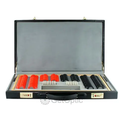 

LOCHOSS 266 pcs Plastic Rim Trial Lens Set Leather Case Brand New