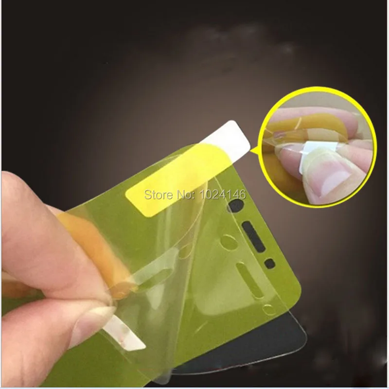 Left / Right Full Coverage Clear Soft TPU Film Screen Protector Guard ZTE Axon M 5.2\