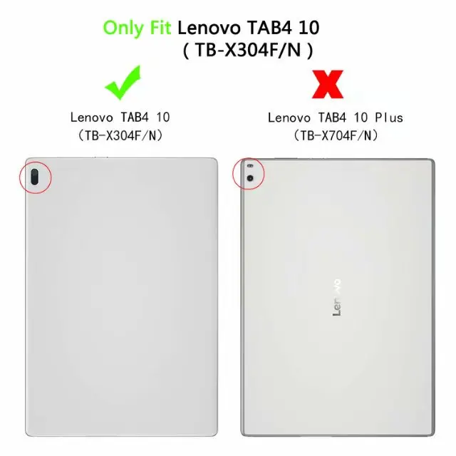 Чехол для lenovo TAB4 Tab 4 10 TB-X304L TB-X304F TB-X304N 10," Smart Cover Чехол Funda PU раскладной стенд из зернистой кожи