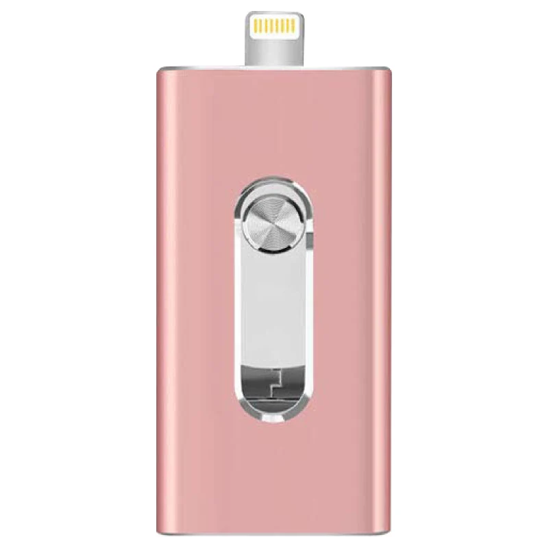 USB флеш-накопитель OTG 64 Гб 128 г, флеш-накопитель 3 в 1, u-диск для apple iphone, карта памяти 16 Гб, роскошная android USB флешка i DRIVE 3,0