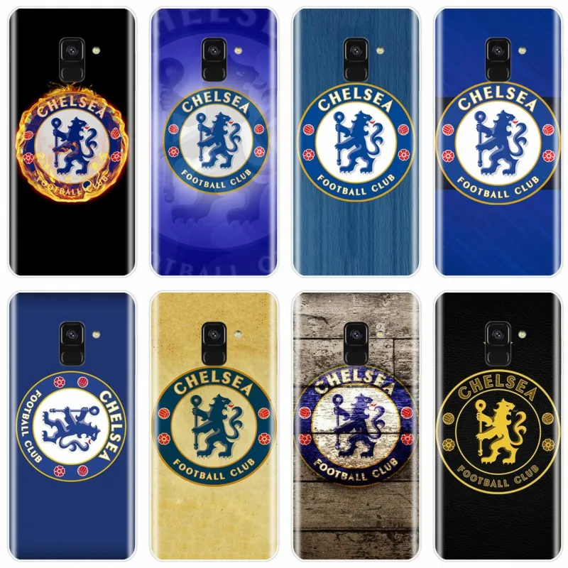 

For Chelseas FC football club Soft Silicone Phone Case For Samsung Galaxy A5 A7 A8 2015 A3 A5 A7 A8 2016 A3 A5 A7 2017 A9 pro