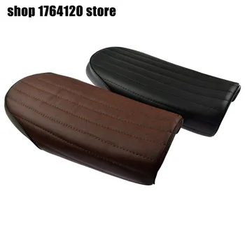 

Black/Brown Motorcycle Vertical stripes Hump Cafe Racer Seat For Honda CB125S CB200 SR125 CB350 CL350 CB400