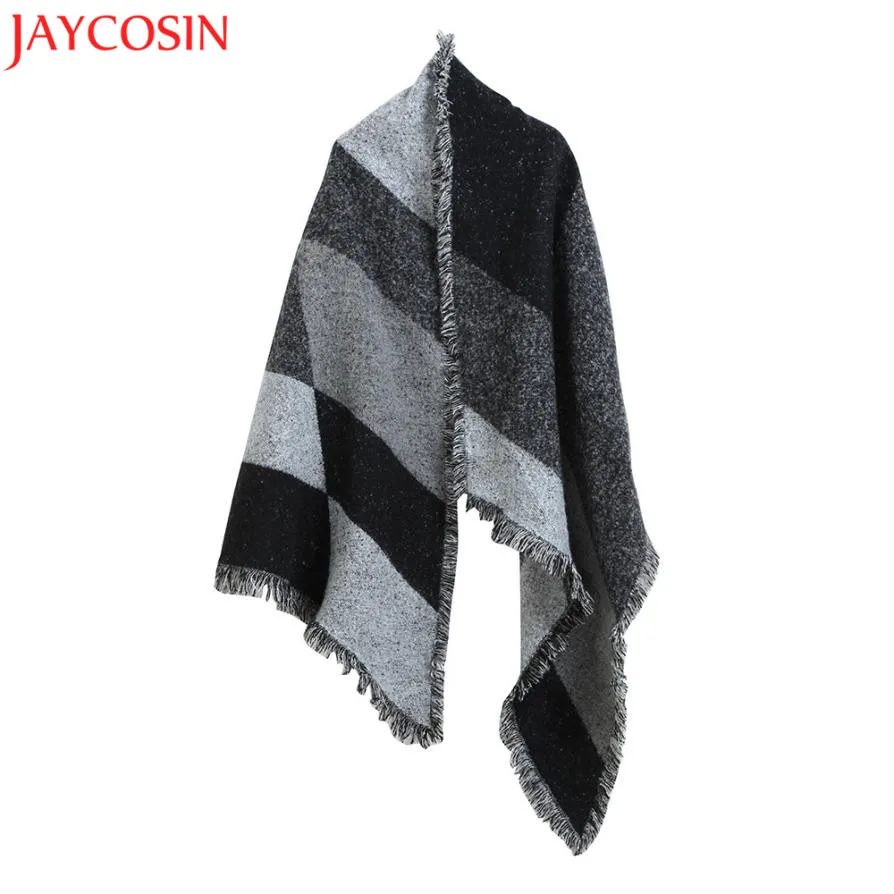 Женский кашемировый шарф JAYCOSIN Automn теплая шерстяная шаль с кисточками на весну и
