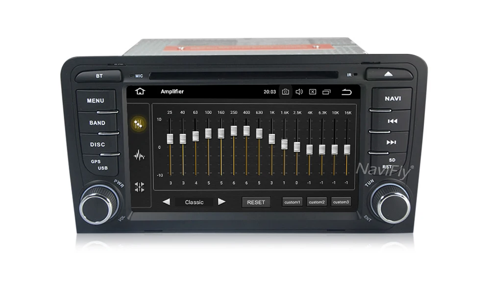 Top PX30 series android9.0 Car radio multimedia player For Audi A3 S3 2003-2013 with IPS screen DSP 4G WiFi Bluetooth carplay 19