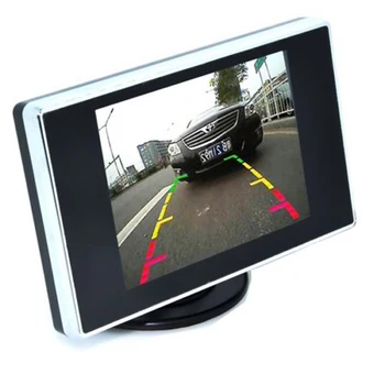 

3.5 Inch Mini TFT LCD Car Monitor 3.5" Display Screen Car Reverse Backup Parking Monitor for Car Rearview Rear View Camera DVD