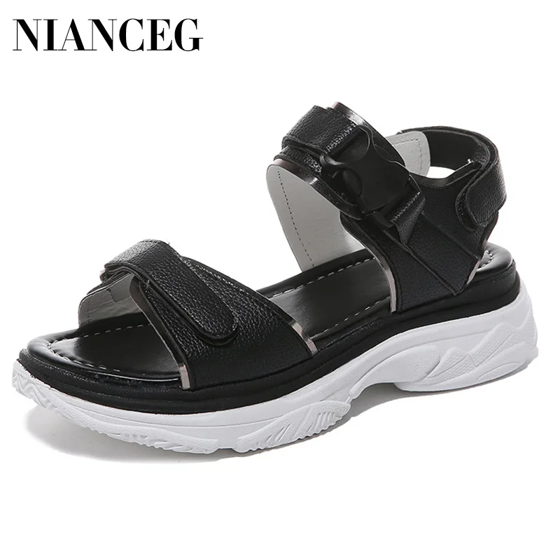 

Women Platform Sandals Gladiator Style Summer Shoes Woman Casual Wedges Soft Bottom Female Rome Sandal Peep Toe Ladies Footwear