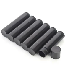 Хорошее качество пустой бальзам для губ тюбик блеск для губ Губная помада тюбики бутылки для макияжа с крышкой для упаковки контейнер черный прозрачный белый