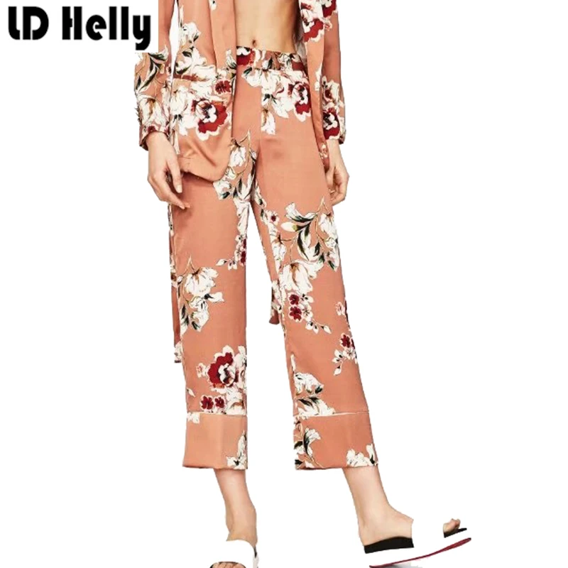 flowers in pants
