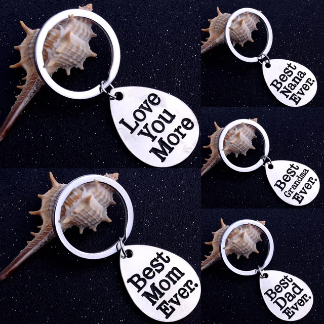 family nana mom dad grandma keychain gifts for mothers day fathers