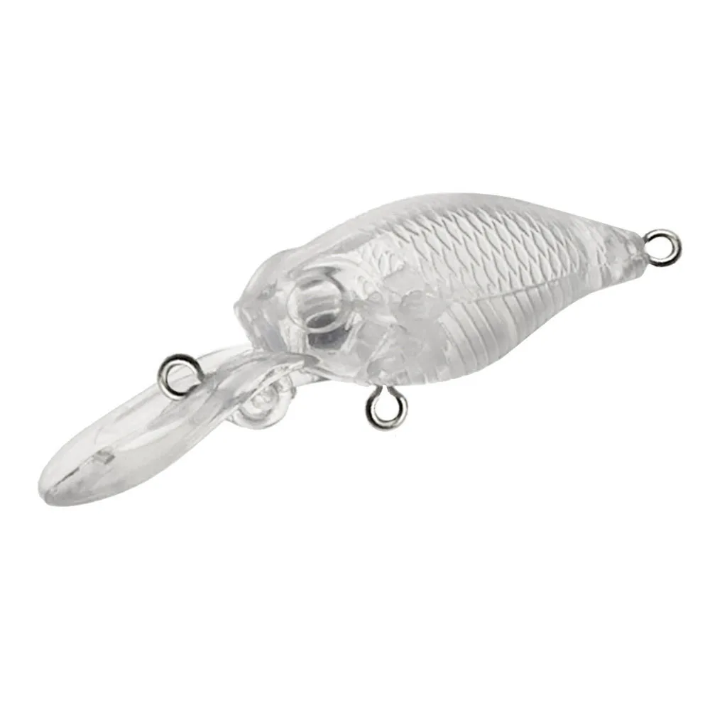 10pcs Blank Lure bodies 38mm, Unpainted Fishing Bait, Crankbaits