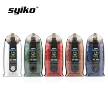 Syiko Алита Pod Vape комплект с 2 мл картридж 650 mAh Батарея светодиодный HD экран все в одном испаритель электронная сигарета
