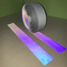 Радужная ночь Радужный светоотражающий Модный популярный персональный красочный TC тканевый мешок для обуви материал одежды