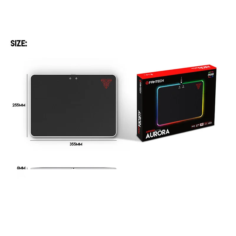 MPR350 игровой RGB USB Коврик для мыши скоростной тип поверхности ноутбука компьютера