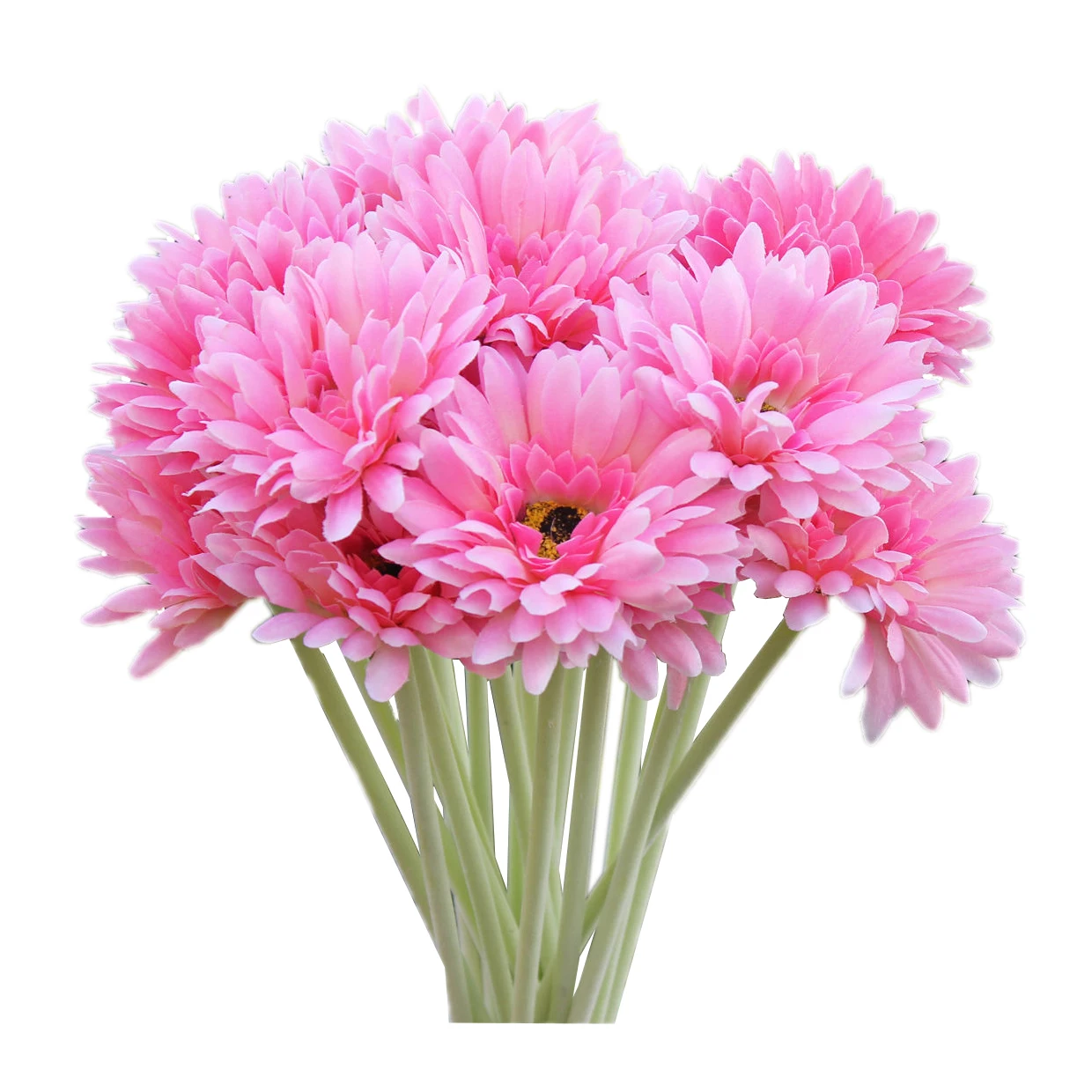 

10 PCS Artificial Silk Gerbera Daisy Flower Wedding Party Home Bridal Bouquet 8 Colors