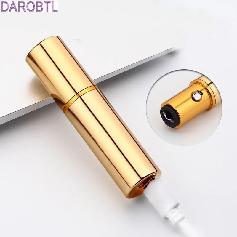 Buy Latest Mini multi color lipstick lighter USB