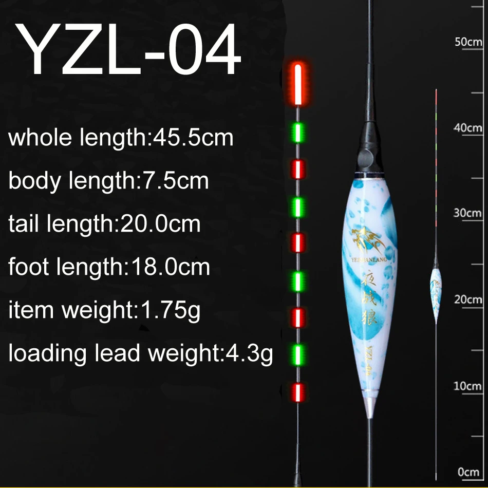 2 шт./лот светодиодный поплавок Буй+ 2CR425 батарея ночной Светильник Светящиеся Электронные Поплавки Карп поплавок Pecsa рыболовные снасти аксессуар