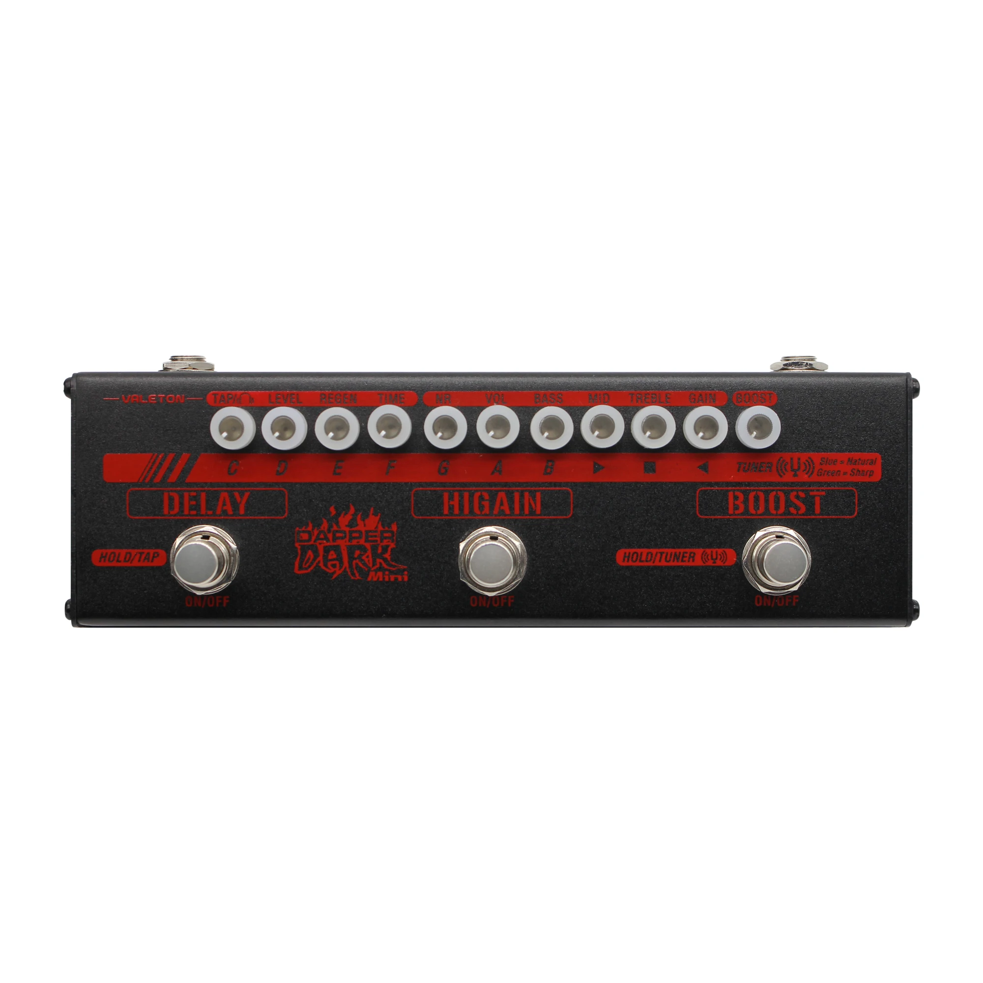 

Valeton Dapper Dark Mini MES-3 Electric Guitar Pedals Multi Effects High Gain Delay Boost Effects Strip