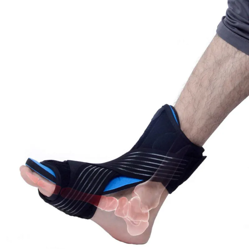 Plantar Fasciitis Ночная капа, регулируемый спинной Ночная Капа ортопедические скобы, пятки, арки боли в ногах