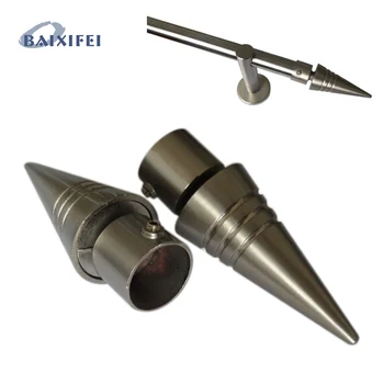 

D20mm Curtain Rod Decorative Head Spitze , Curtain Accessories Finials for Window Decoration