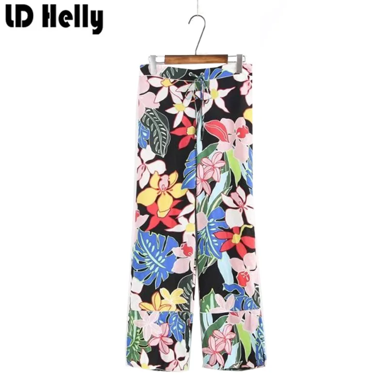 flowers in pants