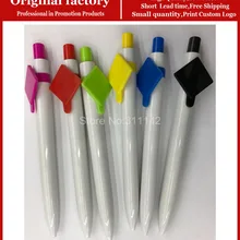 Канцелярские рекламные штрих пера 2d печати штрих рекламы Пластик шариковая ручка