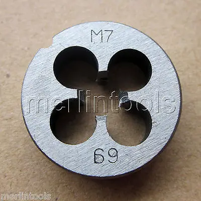 

7mm x 1.0mm Right hand Thread Die M7 x 1 Pitch