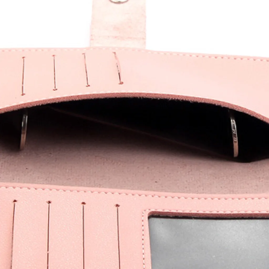 Кошелек люксовый бренд женский модный длинный кошелек с застежкой из искусственной кожи женский клатч женский кошелек портмоне# L5