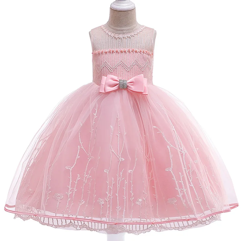 Новые летние платья для девочек, детская праздничная одежда, бальное платье для девочек, платье принцессы для первого причастия, Детский костюм, одежда