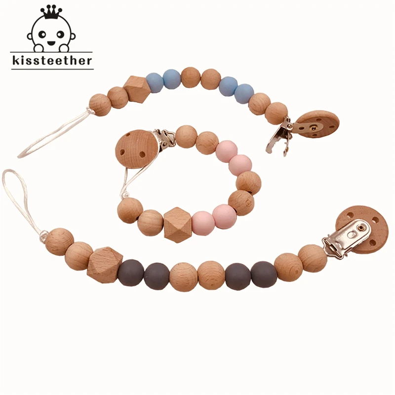 

Pacifier Clip Holder Soothie Teething Dummy Paci Baby Products Girl Boy Funny Silicone Teether Shower Gift Attache Sucette