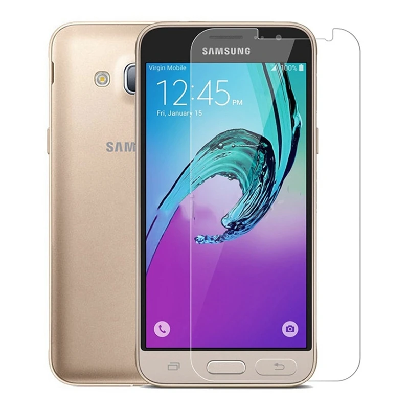 9H 2.5D Tempered Glass for Samsung Galaxy J3 2016 Screen Protector Thin
