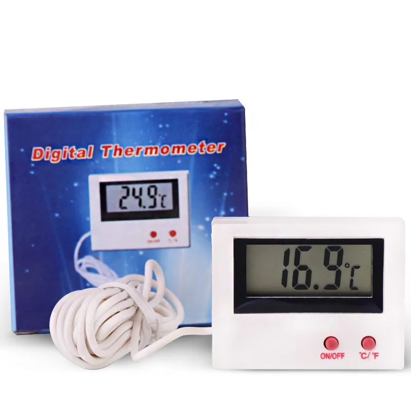 

HT-5 Thermometer Electronic LCD Digital Temperature Display External Sensor Integration Especially For Refrigerator