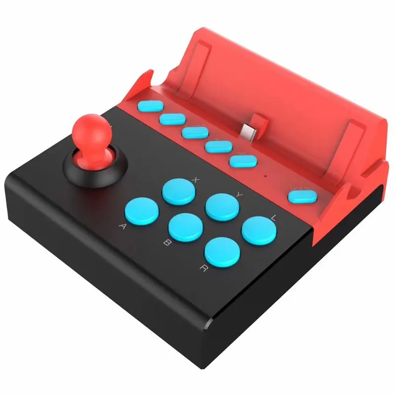

Arcade Gaming Joystick For Nintend Switch Game Controller Gamepad with 8 Turbo Function Buttons for Single Rocker Control Games
