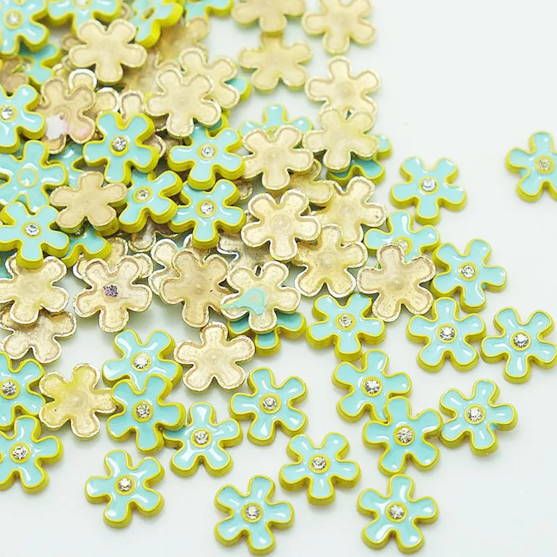 Rivet Accessories Hot Fix Rivets Flower Color Rivet 10Mm Painted Spike