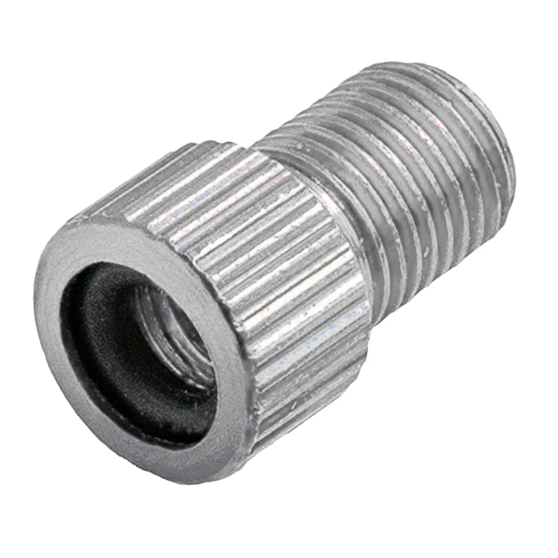 Silvery Bikevalveadapter 5 шт. велосипедный клапан из алюминиевого сплава адаптер велосипедный дорожный гоночный велосипед внутренние колпачки для тросов крышка адаптера valveconnec - Цвет: Silvery