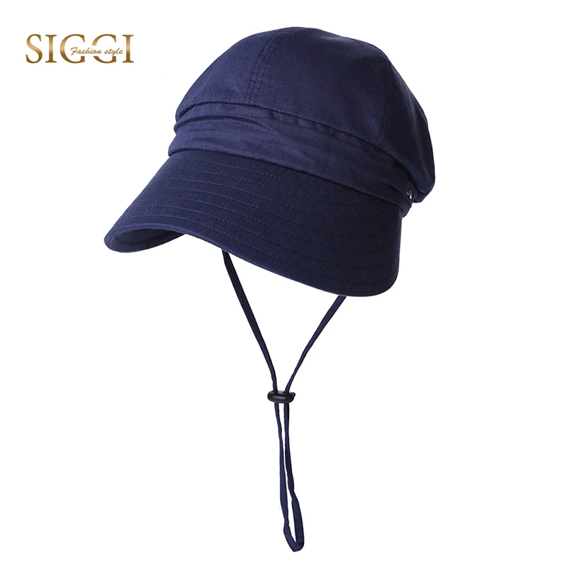 women's soft brim cotton sun hat