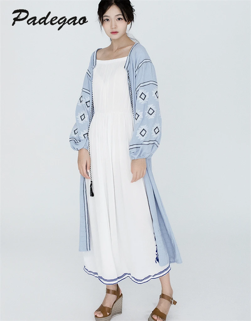 PADEGAO Dresses Summer Sleeve Women Long robe vestidos