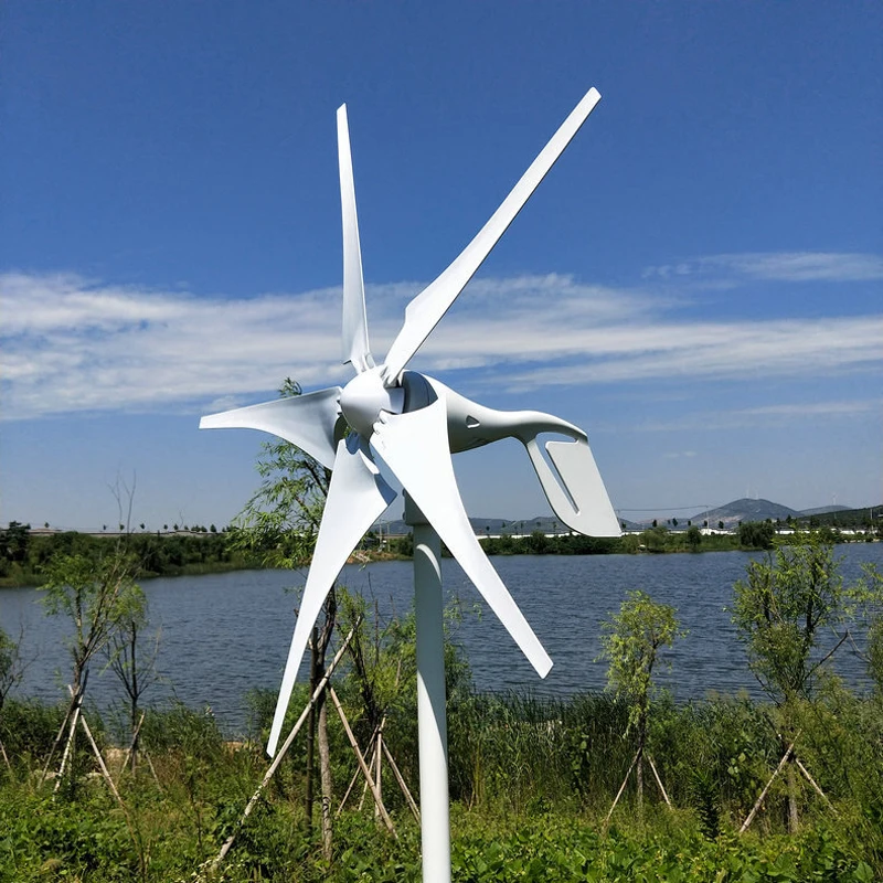 

Wind Generator 600W With Controller 12v/24v Alternator Energy Wind Turbinen Generator Vertikal Small Turbinen Blade Eolico Kit