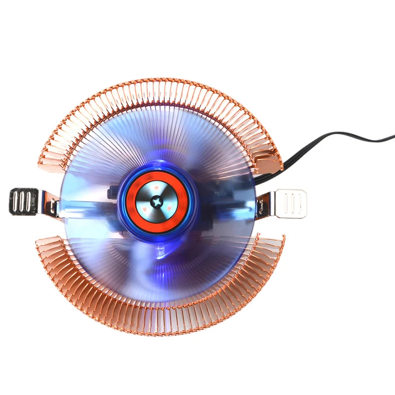 

CPU Cooler Fan 12V Hydraulic Bearing Heatsink Fan Computer PC Case Air Cooling Radiator for Intel 775 1150 1155 1156 AMD754 939
