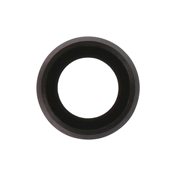 

Black Rear Camera Lens Glass Cover With Metal Frame Holder For iPhone 6 Plus 5.5 Inch