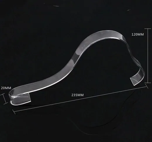 

200pcs Clear Acrylic Shoe Display Stand Holder Boots Shoes Display Rack