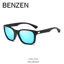 Бензола поляризованных солнцезащитных очков Для мужчин Красочные мужские солнцезащитные очки UV 400 вождения очки тёмные очки с Чехол 9228