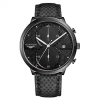 GuanQin Ultrathin Sport Watches Top brand quartz watch Men Carlendar Luminous 5Bar Waterproof Fashion casual Chronograph watch