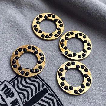 

2pieces Brass ring For Knife DIY Marfione Custom Mat-R knives bearing flipper Ceramic ball bearing Quick opening tools