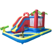 YARD 3 In 1 Inflatable Bouncer Castle Slides Pool 4.7*3.1*2.3M Large Inflatable Bouncer Blower Christmas Gift Ship Express Door YARD 3 In 1 Inflatable Bouncer Castle Slides Pool 4.7*3.1*2.3M Large Inflatable Bouncer Blower Christmas Gift Ship Express Door