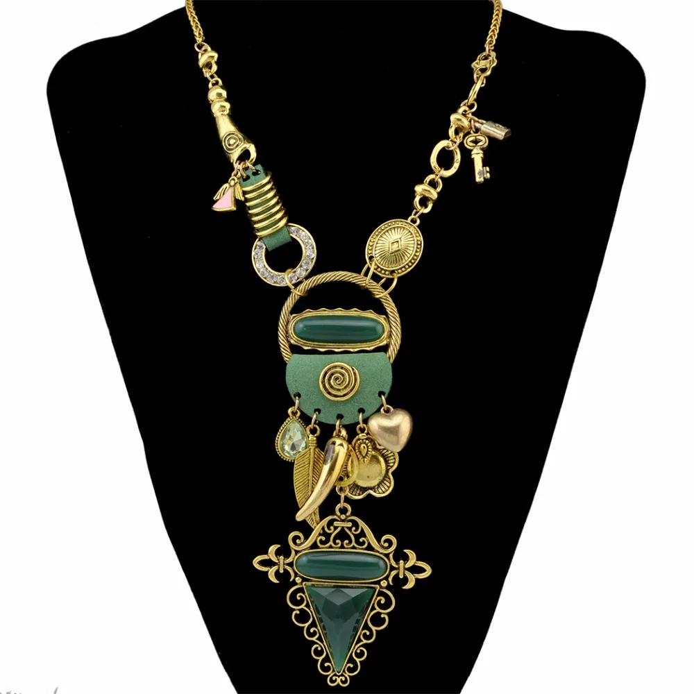 62 cm GnoceI am Groot Collar con colgante de hombre de /árbol de plata de ley de 18 quilates con piedra verde joyer/ía para mujeres y hombres
