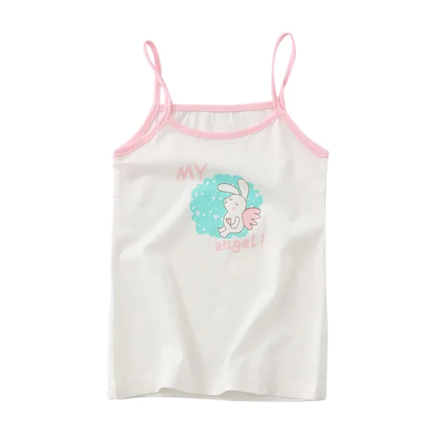 Baby Singlet Girls Undershirts Summer Children Girls Vest Camisole Kids
