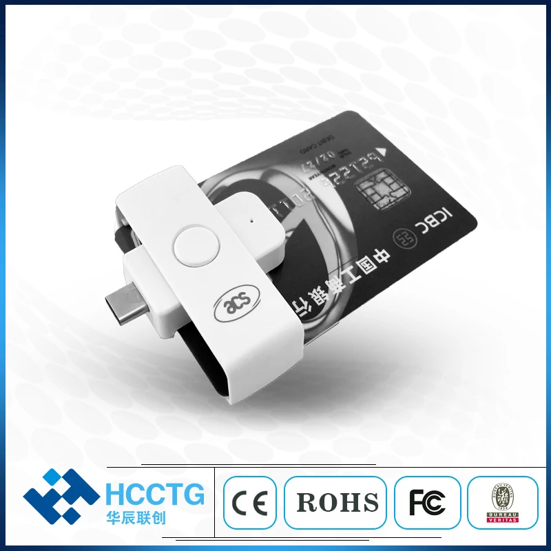 Mini ISO7816 Micro USB Pocket Mate II умный контакт IC чип памяти Type-C кардридер ACR39U-NF | Компьютеры и
