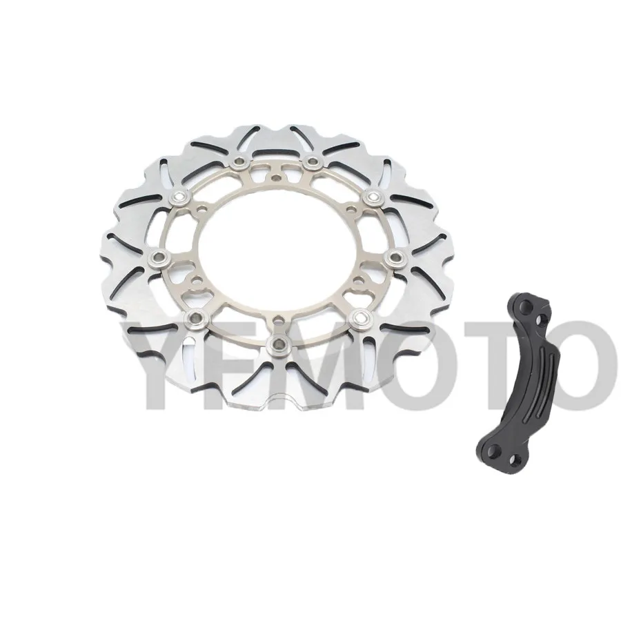 1 Pcs Motorcycle Rear Brake Disc Rotor For TMAX500 TMAX 500 2008- 2013 09 10 11 12 Titanium Steel Free Shipping 1 pcs motorcycle rear brake disc rotor for tmax500 tmax 500 2008 2009 2010 2011 2012 2013 red free shipping